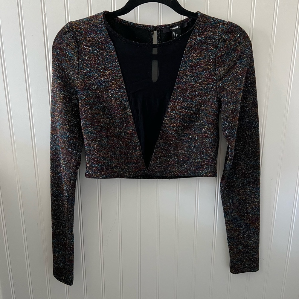 Crop night out shirt